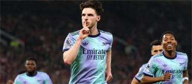 Rice helped Arsenal draw with Manchester United: Scoring for this club is always special