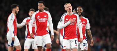 Zinchenko looking forward to Champions League clash against Real Madrid