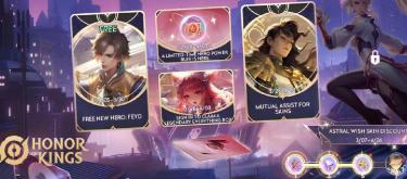 Honor of Kings: Magic Secret Card Event, Swipe Cards to Win Skins