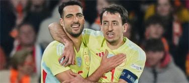 UEFA Nations League - Merino scores as Spain draws 2-2 with Netherlands