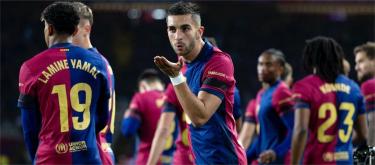 西甲联赛——费兰·托雷斯破门　巴塞罗那3比0战胜奥萨苏纳