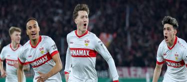 German Cup - Stuttgart beat RB Leipzig 3-1 and will meet Bielefeld in the final