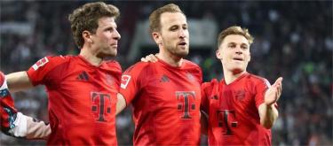 Bundesliga: Kane scores as Bayern Munich beat Augsburg 3-1