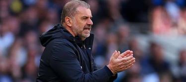 Postecoglou praised Spurs' performance in the first half