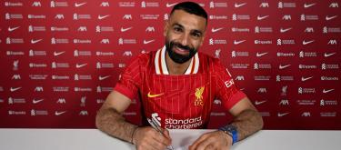 Liverpool officially completes contract extension with legendary Egypt international right winger Mohamed Salah..