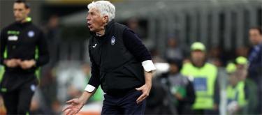 Gasperini says Atalanta will continue to aim for Champions League qualification