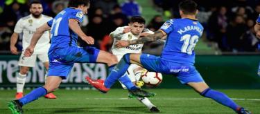 居勒尔世界波制胜，皇马客场小胜赫塔费登顶榜首压力山大