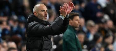 Enzo Maresca is pleased with the result, but stresses the second leg is the most crucial