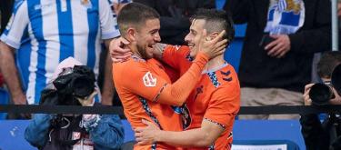 ◤La Liga◢ Alfon González scores as Real Sociedad fall to a shock 1-0 loss against Celta Vigo..