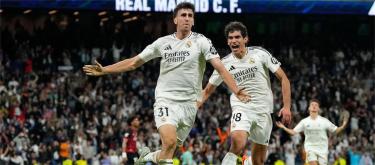 Courtois scored his first goal for Real Madrid's first team and praised Jacob Ramon for his hard work