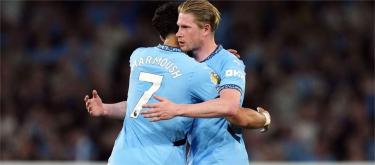 英超联赛——马尔穆什破门　曼市3比1战胜伯恩茅斯