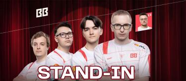 BB证实前VP队长Kiritych将替补养病中的Pure打完梦幻联赛第26季..