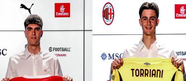 官方：AC米兰与达维德·巴特萨吉、洛伦佐·托里亚尼续约至2030年