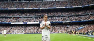 Real Madrid veteran Luka Modric's emotional farewell match at the Bernabeu