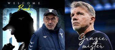 Renowned experienced head coach Maurizio Sarri officially returns to Lazio 1 year after following the sacking of Marco Baroni..