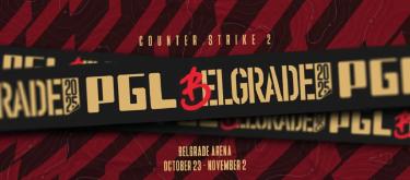 CS2: PGL Belgrade 2025, canceled live viewing, changed to studio