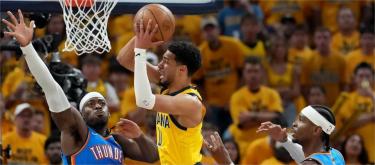 Mathurin scores 27 points as Pacers beat Thunder 116-107
