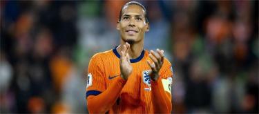 Netherlands captain Van Dijk hopes the team will continue to achieve good results