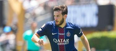 ◤世界球会杯◢ 克瓦拉茨赫利亚二传一中梁，巴黎圣日耳曼 4-0 大胜10人马德里竞技..