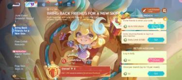 Honor of Kings：蔡文姬咩噗甜心，召唤好友回归加速任务进度