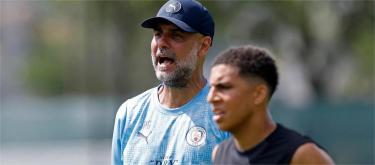 瓜迪奥拉对加入球队的新援感到开心