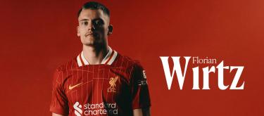 Liverpool officially announce the signing of Bayer Leverkusen wonderkid Florian Wirtz..