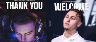 OG benched rifler Buzz and signed former Metizport player adamb..