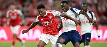 Friendly match - Sarr scores as Arsenal loses 0-1 to Tottenham Hotspur