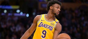 Bronny James hopes to prove he deserves to play in the NBA