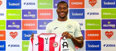 布伦特福德官宣以破转会费纪录签下伯恩茅斯边锋丹戈·瓦塔拉..