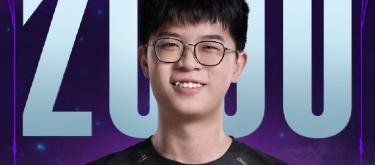 Xiaohao achieved 2,000 assists in his LPL career