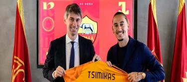 Liverpool left-back Tsimikas joins Roma on loan and will wear the number 12 jersey