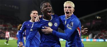 英超联赛——帕尔默破门　切尔西2比2被布伦特福德逼平