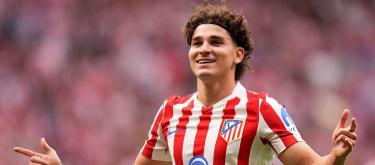 ◤La Liga◢ Julián Alvarez scored as Atlético Madrid defeat Real Madird 5-2..