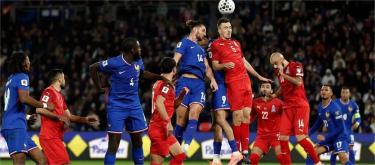 World Cup Qualifiers - Rabiot scores as France defeats Azerbaijan 3-0