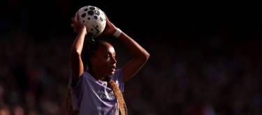 Brighton defender Meles Mpom falls to the ground with a serious head injury