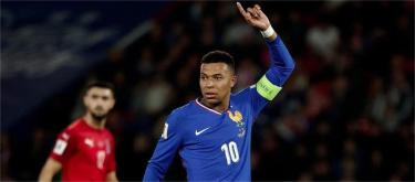 Mbappé's injury hasn't worsened and he will miss the match against Iceland