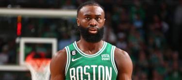 Boston Celtics star forward Jaylen Brown's hamstring injury a concern