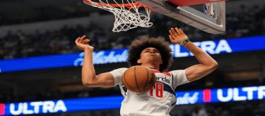 George scored 34 points as the Wizards defeated the Mavericks 117-107