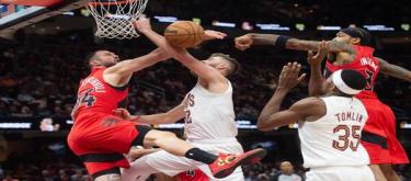 Mitchell's 31 points were in vain as the Raptors defeated the Cavaliers 126-113.