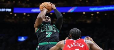 哈登狂轰37分仍难救主 快船以118-121惜败凯尔特人