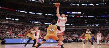 武切维奇28+12定胜局 公牛121-120险胜奇才