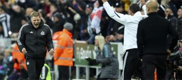 Newcastle beat Manchester City - Eddie Howe: Finding a way to beat them was really difficult