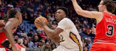 Zion Williamson scored 29 points as the Pelicans defeated the Bulls 143-130.