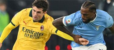 意大利杯——0比1不敌拉齐奥　AC米兰无缘晋级8强