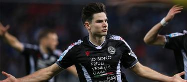 ◤意甲◢ 乌迪内斯凭借尤尔根·埃克伦坎普的精彩进球，以1-0爆冷击败那不勒斯。