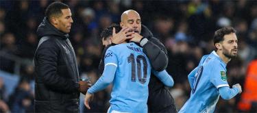 瓜迪奥拉为轮换阵容的效果感到满意