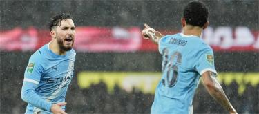 English League Cup – Layyan Sherky scores in Manchester City's 2-0 victory over Brentford
