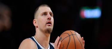 The Denver Nuggets have announced that Nikola Jokic has been diagnosed with hyperextension of his left knee and is expected to be sidelined for at least four weeks.