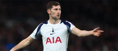 Ben Davies, who scored for Tottenham, said he was happy to hear the fans cheering.